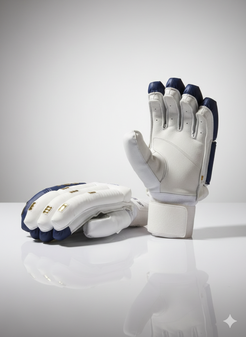 SS CRICKET BATTING GLOVES BLUE LABLE