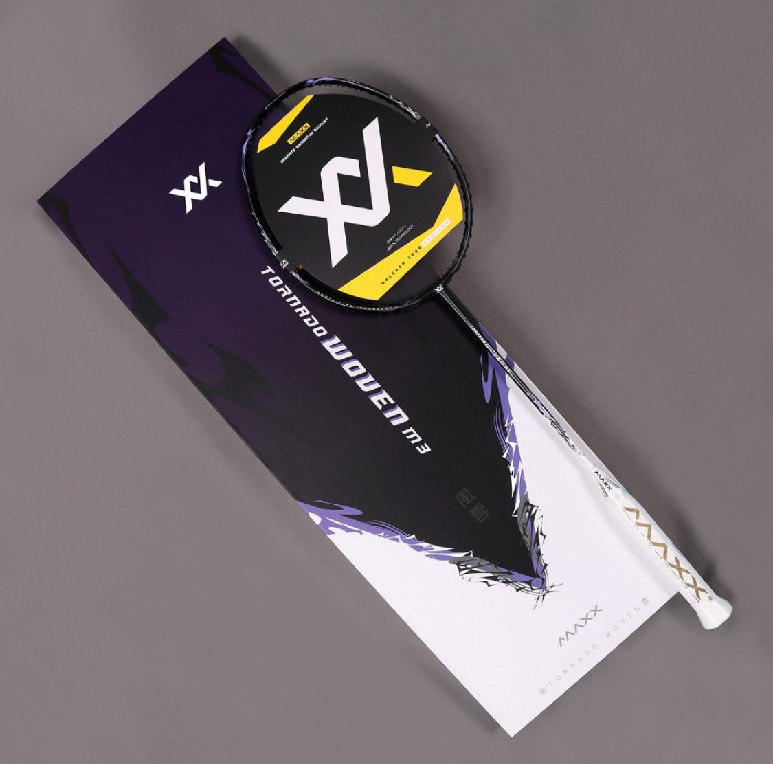 MAXX TORNADO WOVEN M3 Badminton Racket 4U G6