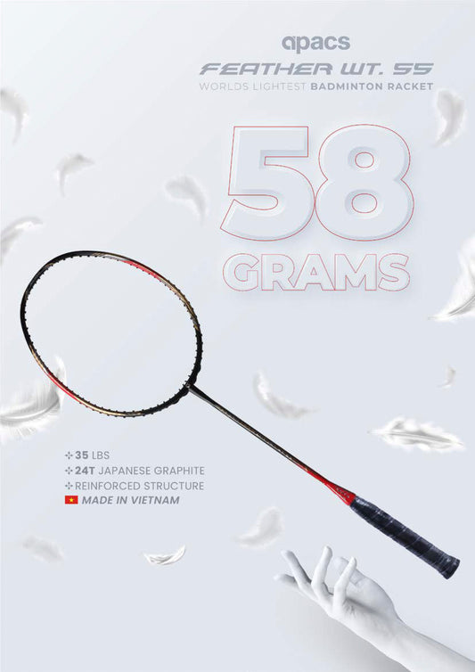 APACS FEATHER WEIGHT 55 BADMINTON RACKET