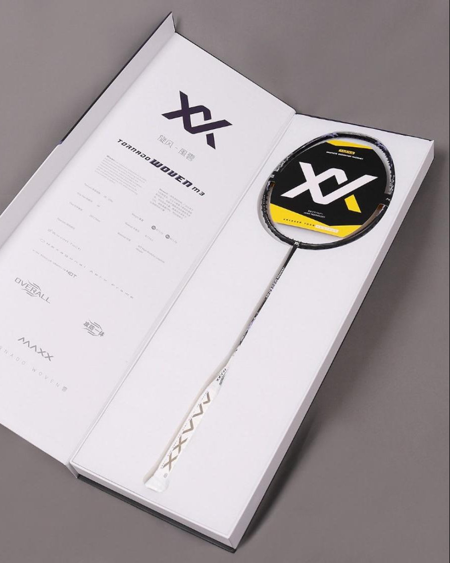 MAXX TORNADO WOVEN M3 Badminton Racket 4U G6