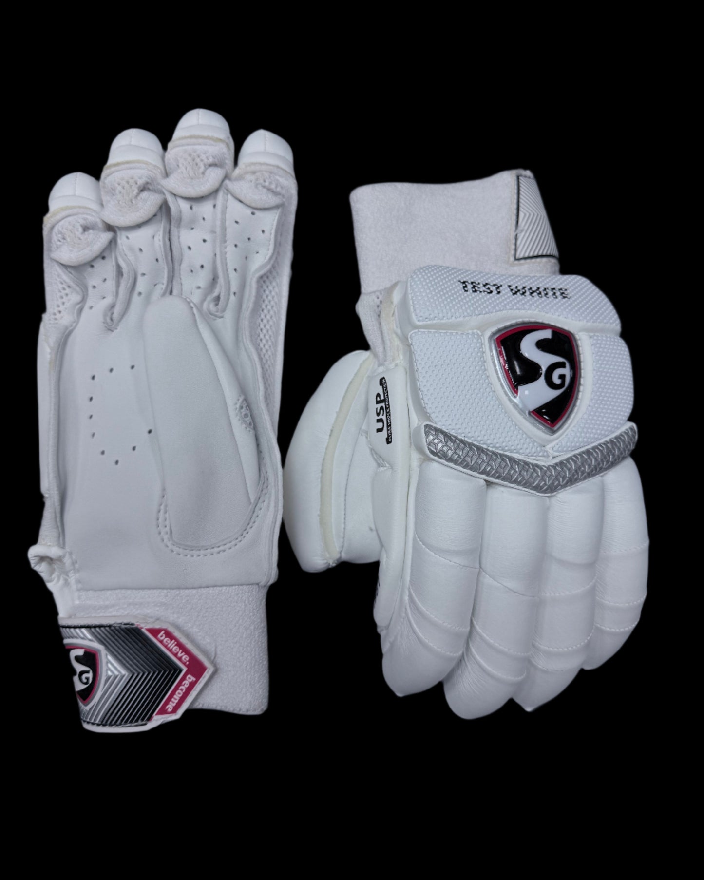 SG TEST WHITE - BATTING GLOVE